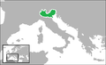 The Kingdom of Lombardy–Venetia between 1815–1866 AD