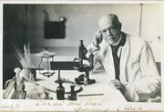 Charles Nicolle at microscope.jpg