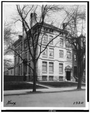 Exterior of home of Senator Philander Knox, 1527 K Street, NW, Washington, DC