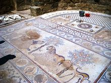 مذبح كنيسة الاسود (Altar from the Church of the Lions)