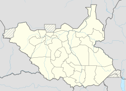 رومبك is located in جنوب السودان