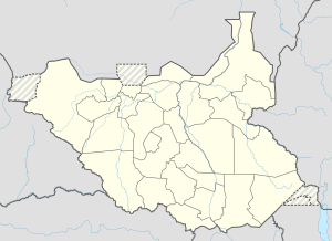 پيبور is located in جنوب السودان