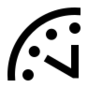 Doomsday clock (10 minutes).svg