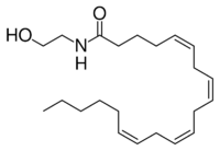 Anandamide skeletal.png