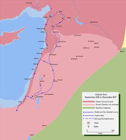 خريطة تفصيلية لمسار جيش خالد بن الوليد لفتح شمال سوريا