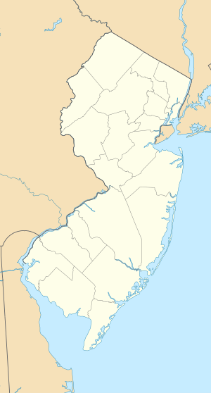 The crossing site is on the Delaware River, which marks the eastern border of Pennsylvania and the western border of New Jersey. It is located north of an elbow in the river, which is the site of Trenton. Mount Holly is about 18 miles from Trenton, almost directly to the south.