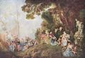 Pilgrimage to Cythera, Jean-Antoine Watteau, 1721