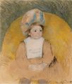 Young Girl Seated in a Yellow Armchair, pastel on paper by Mary Cassatt, c. 1902, Honolulu Academy of Arts