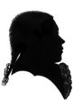 Beethoven as a boy, finely cut with details of hair and clothing, 18th century