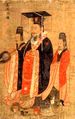 A portrait of Sun Quan painted by Yan Liben in the Tang dynasty.
