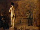 Thomas Eakins, William Rush Carving his Allegorical Figure of the Schuylkill River, 1908