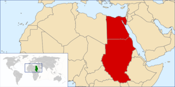 Location of مصر