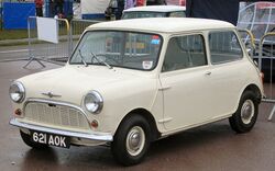 621 AOK the very first production Morris Mini-Minor—built 1959