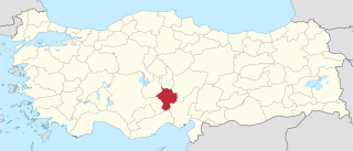 موقع محافظة نيغدة في تركيا