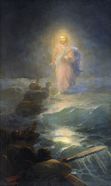 المسيح يمشي على الماء (1888)
