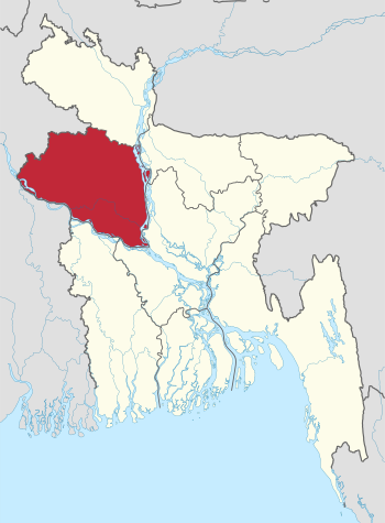 Rajshahi in Bangladesh.svg