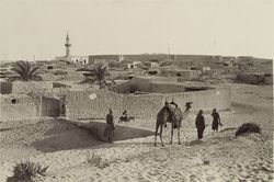 أفق مدينة العريش عام 1916.