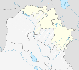 أربيل is located in كردستان العراق