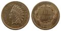 Indian Head cent, 1859