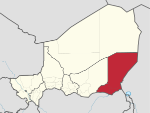 Location within Niger
