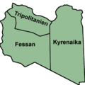 أقاليم طرابلس وبرقة وفزان، 1943–1951