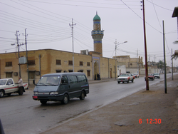 صورة من داخل مدينة الزبير (سبتمبر 2003)