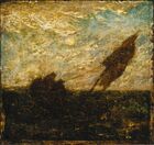 Albert Pinkham Ryder, The Waste of Waters is Their Field, 1880.