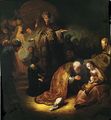 The Adoration of the Magi, Rembrandt, 1632, that belonged to the King.[3]