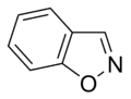 Benzisoxazole structure.png