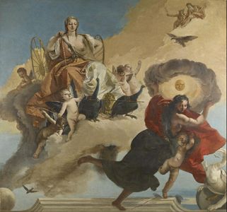 Juno and Luna by Giovanni Battista Tiepolo (1735–45)