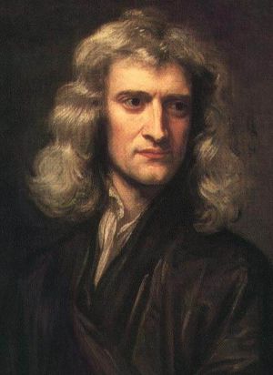 A formal portrait of a man, with long hair