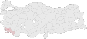 Muğla Turkey Provinces locator.gif