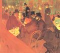 Toulouse-Lautrec at the Moulin Rouge, in a world of orange