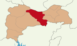 مقاطعة إرزنجان في محافظة إرزنجان