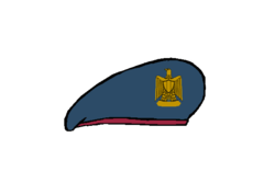 Moral Afaires Beret - Egyptian Army.png