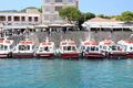 New port of Spetses, water taxis