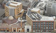 Aerial view of East London Mosque complex - Feb 2014.jpg
