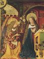 Annunciation, German artist, 1500