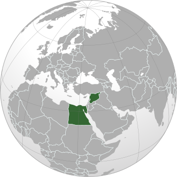 الجمهورية العربية المتحدة من 1958 حتى 1961