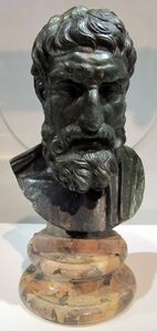 Epicurus, Roman copy of 250 BCE original
