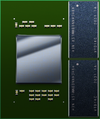 The processor without the heatspreader showing the CPU die and the tiny SMD capacitors underneath.