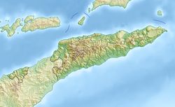Location map/data/East Timor/شرح is located in East Timor
