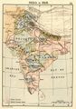 خريطة الهند في 1848