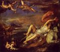 The Rape of Europa, Titian, 1562