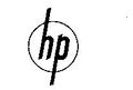 letters H and P in a circle