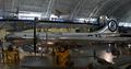 A full length Photo Stitched Picture of the Enola Gay on display at the Steven F. Udvar-Hazy Center.