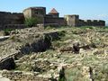 The excavations in front of Akkerman.