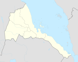 نقفة is located in إرتريا