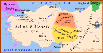 الأناضول في 1097، قبل حصار نيقيا