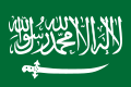 علم نجد منذ 1921 إلى 1926, يشبه بشكل قريب العلم السعودي الحالي.